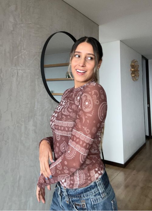 Camibuzo Mesh Pasley Café Alia