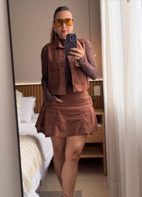 Camibuzo Mesh Animal Print Cheeta