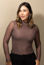 Camibuzo Mesh Mocha Mousse Alía