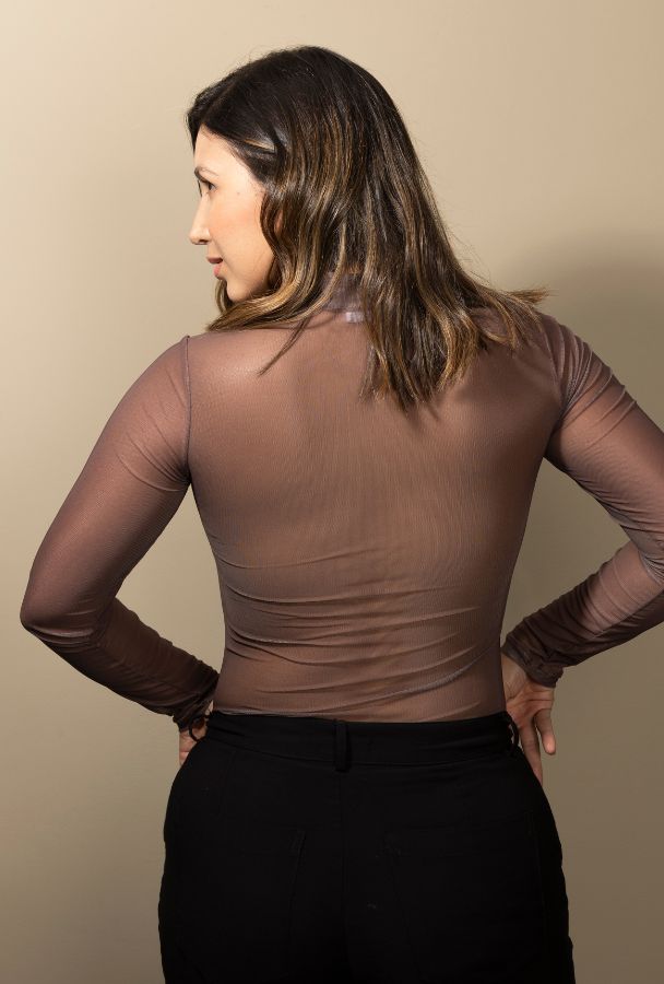 Camibuzo Mesh Mocha Mousse Alía