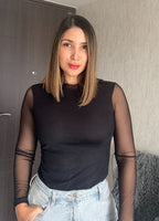 Camibuzo Mesh Negro Alía