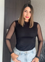 Camibuzo Mesh Negro Alía