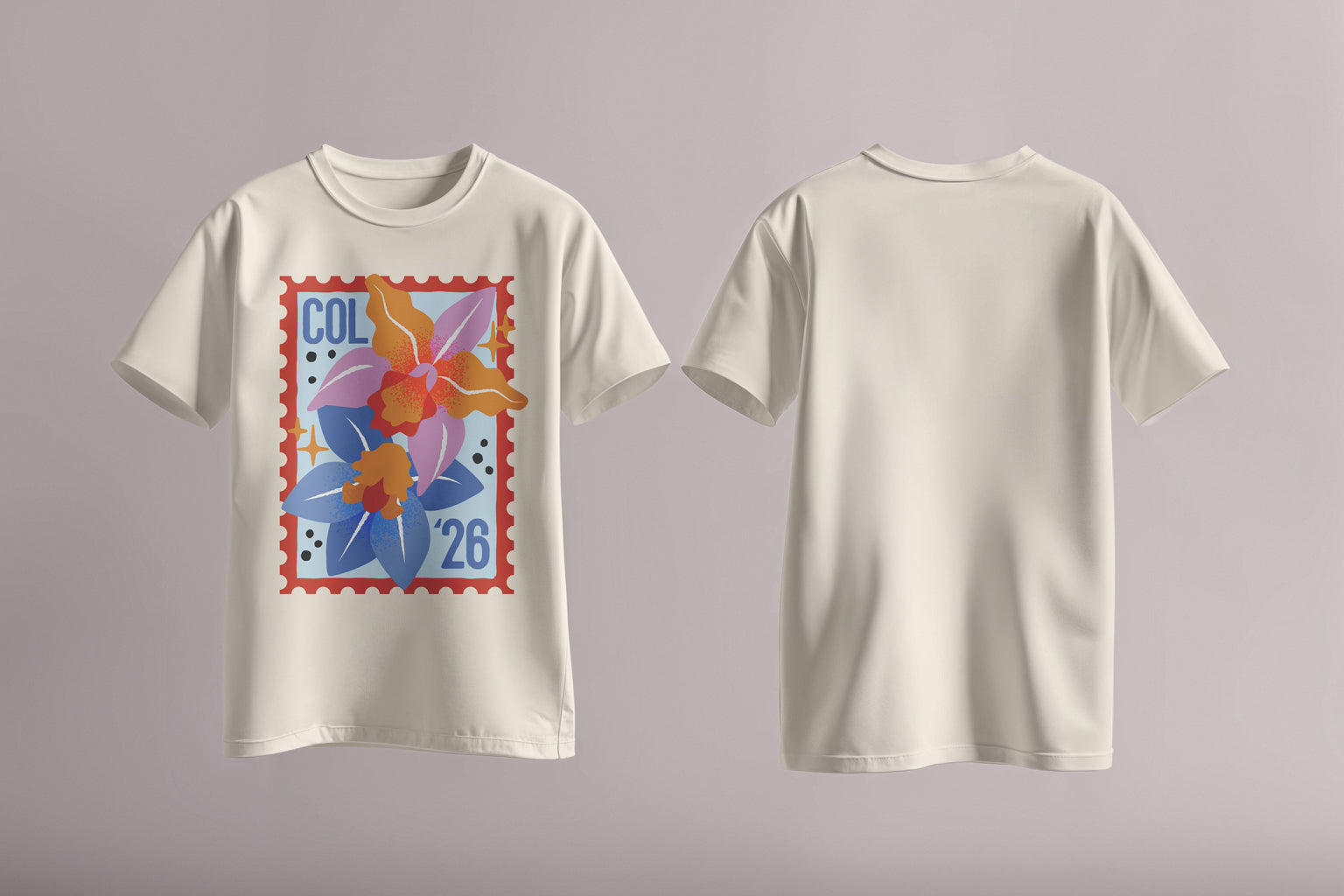 Camiseta Estampilla Col 26´