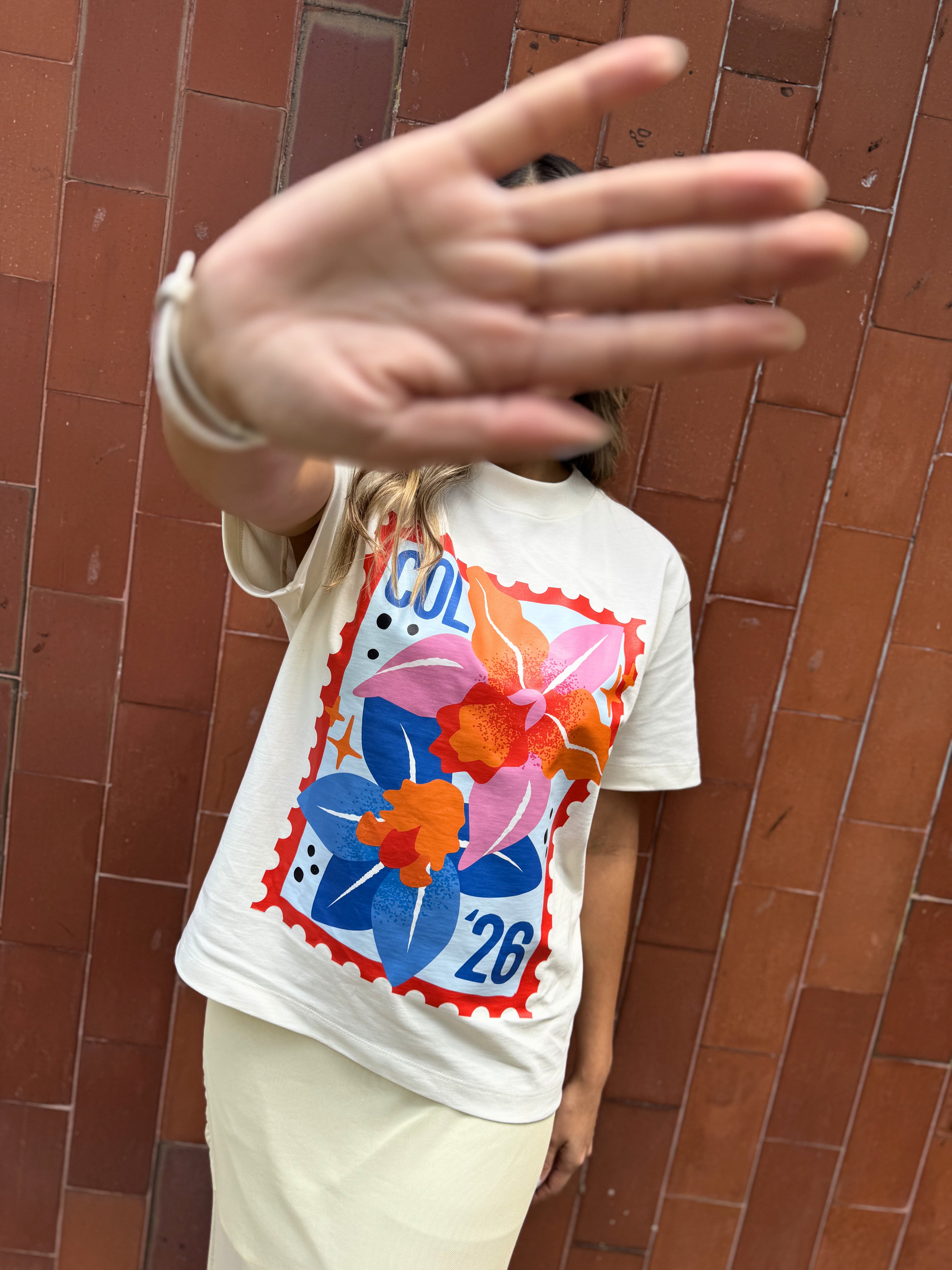 Camiseta Estampilla Col 26´