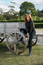 Camibuzo Mesh Negro Alía