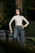 Camibuzo en lycra efecto seda Aura