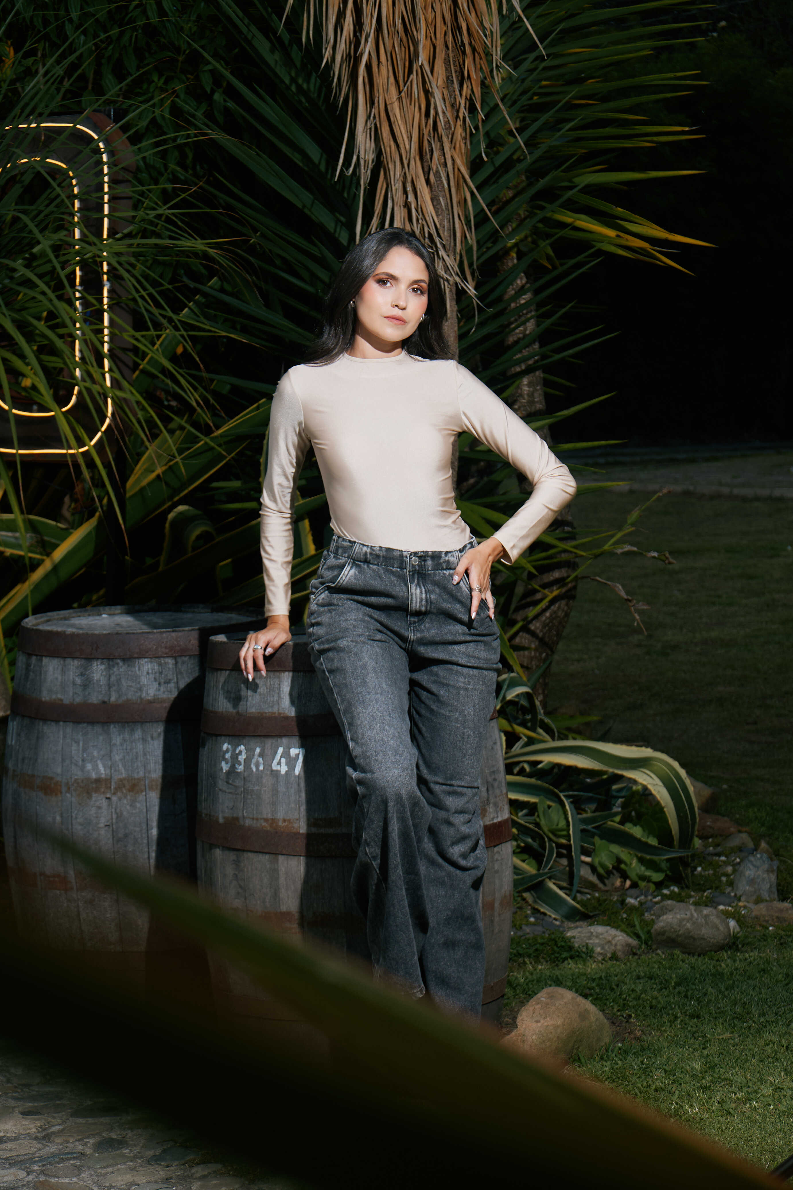 Camibuzo en lycra efecto seda Aura