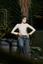 Camibuzo en lycra efecto seda Aura