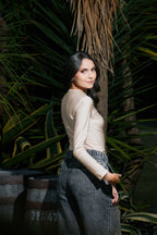 Camibuzo en lycra efecto seda Aura